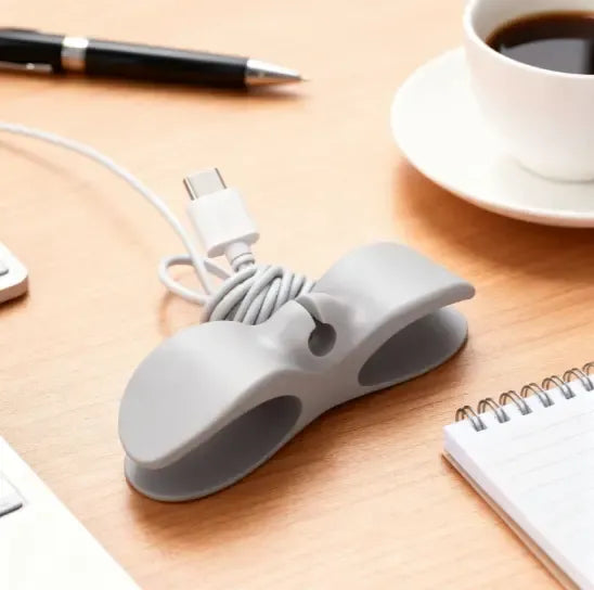 Organizador de Cables Magnético Pack 3 Unidades — Escritorio sin Enredos