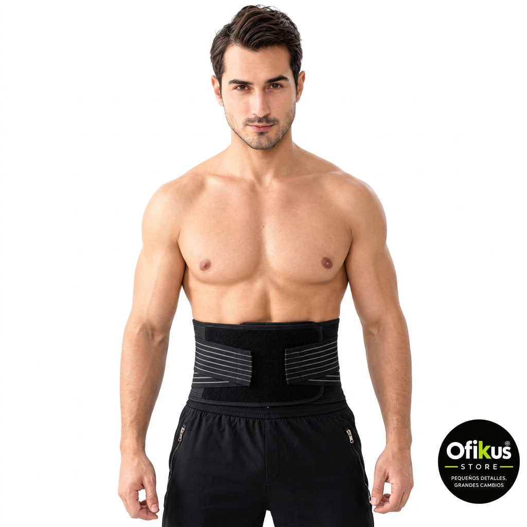 Faja Para Lumbar Negra Winner