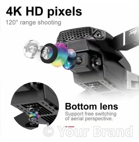 Dron E88 Pro con control remoto
