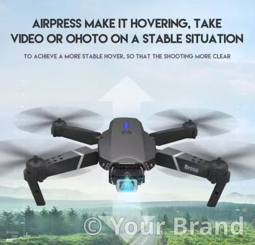 Dron E88 Pro detalle
