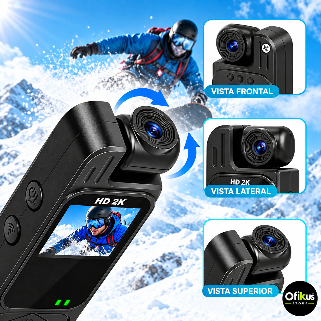 Videocamara Corporal Con Pantalla