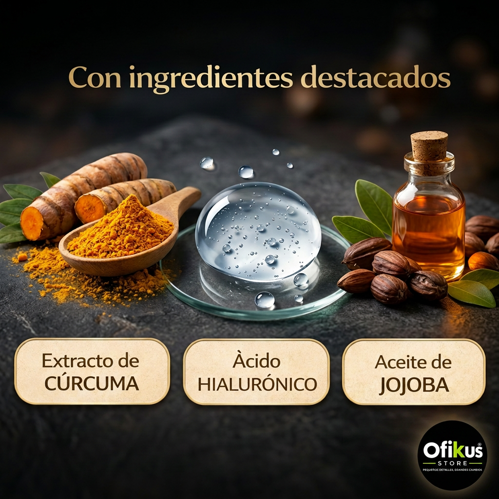 Crema Facial De Curcuma 50 Ml Antiedad