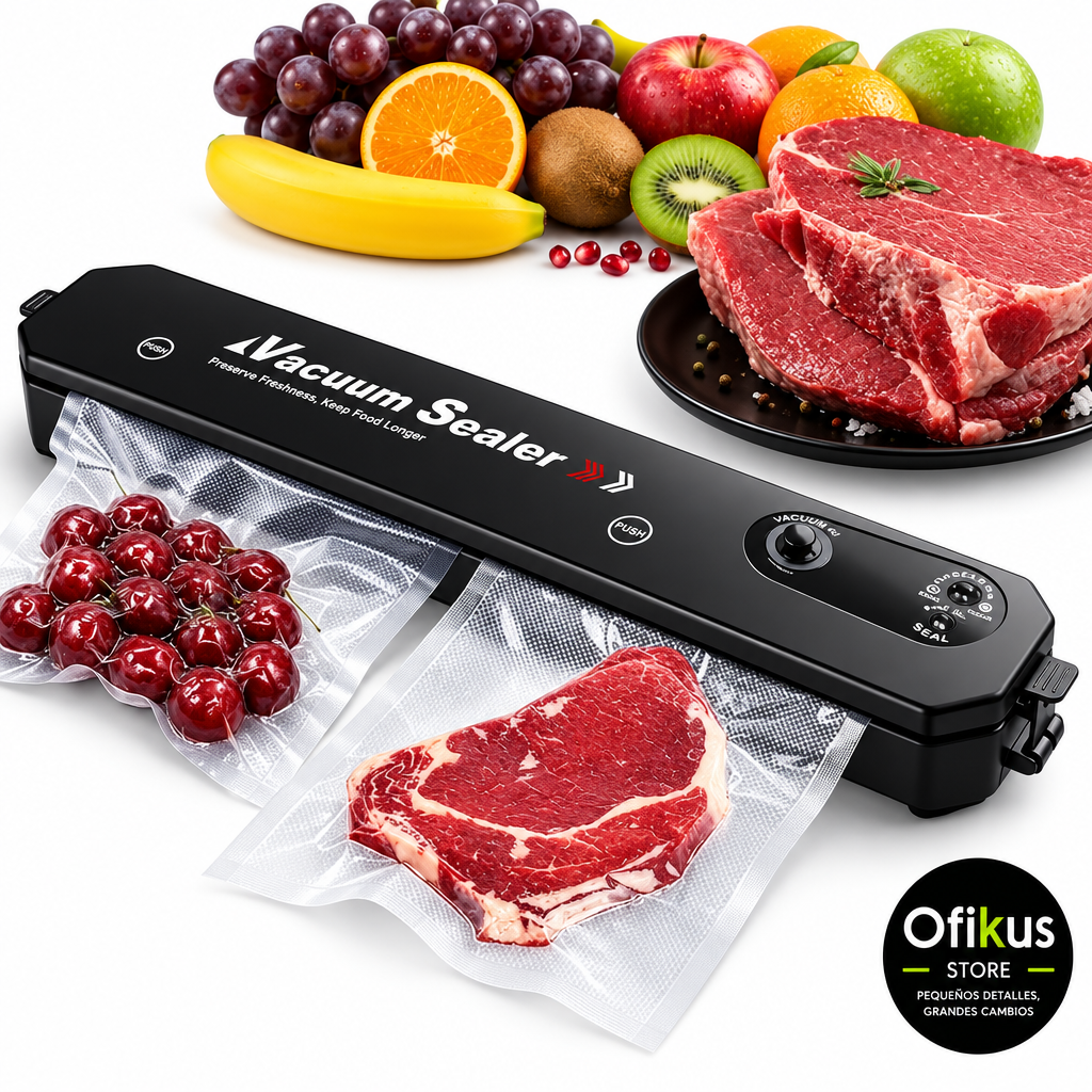 Selladora Al Vacío CurlerPro – Conserva tus Alimentos