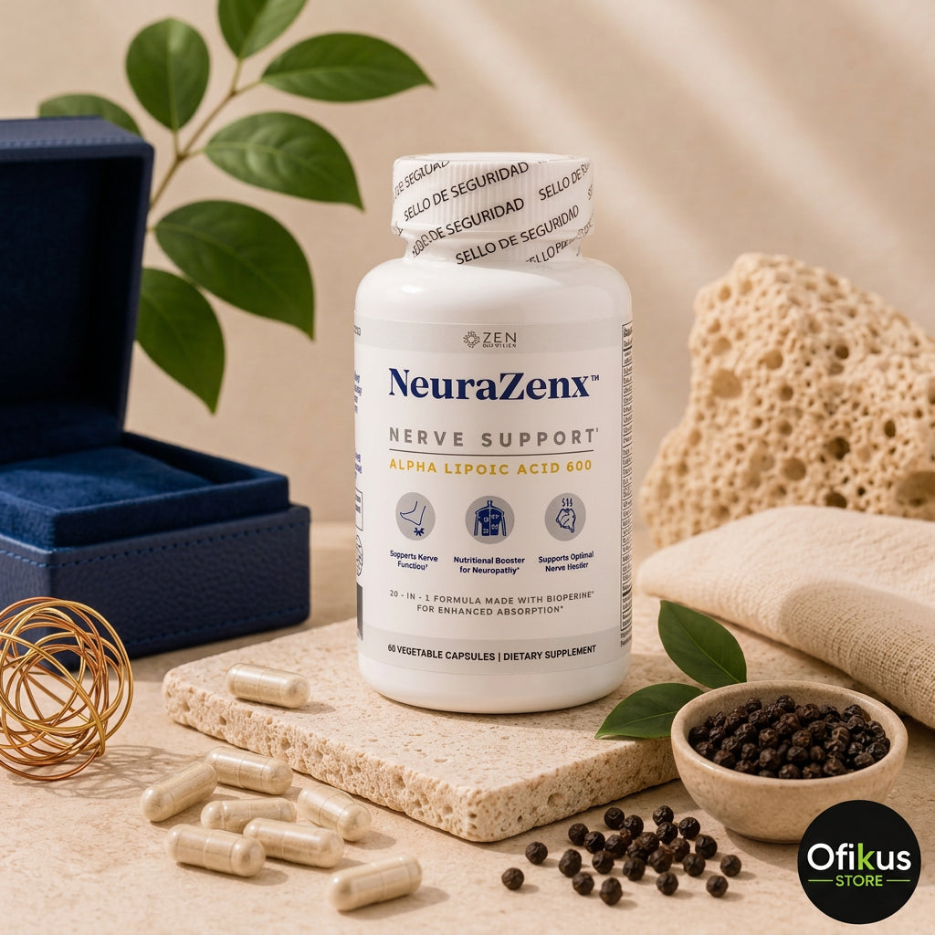 NeuraZenx Nerve Support – 60 cápsulas