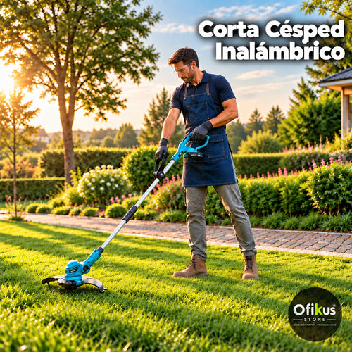 Cortacésped Inalámbrico 48V con 2 Baterías