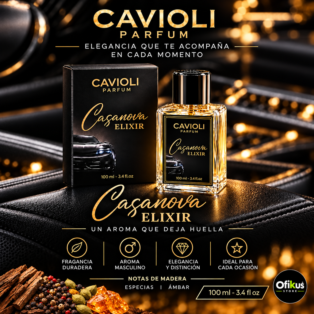 Casanova Elixir con logo Ofikus