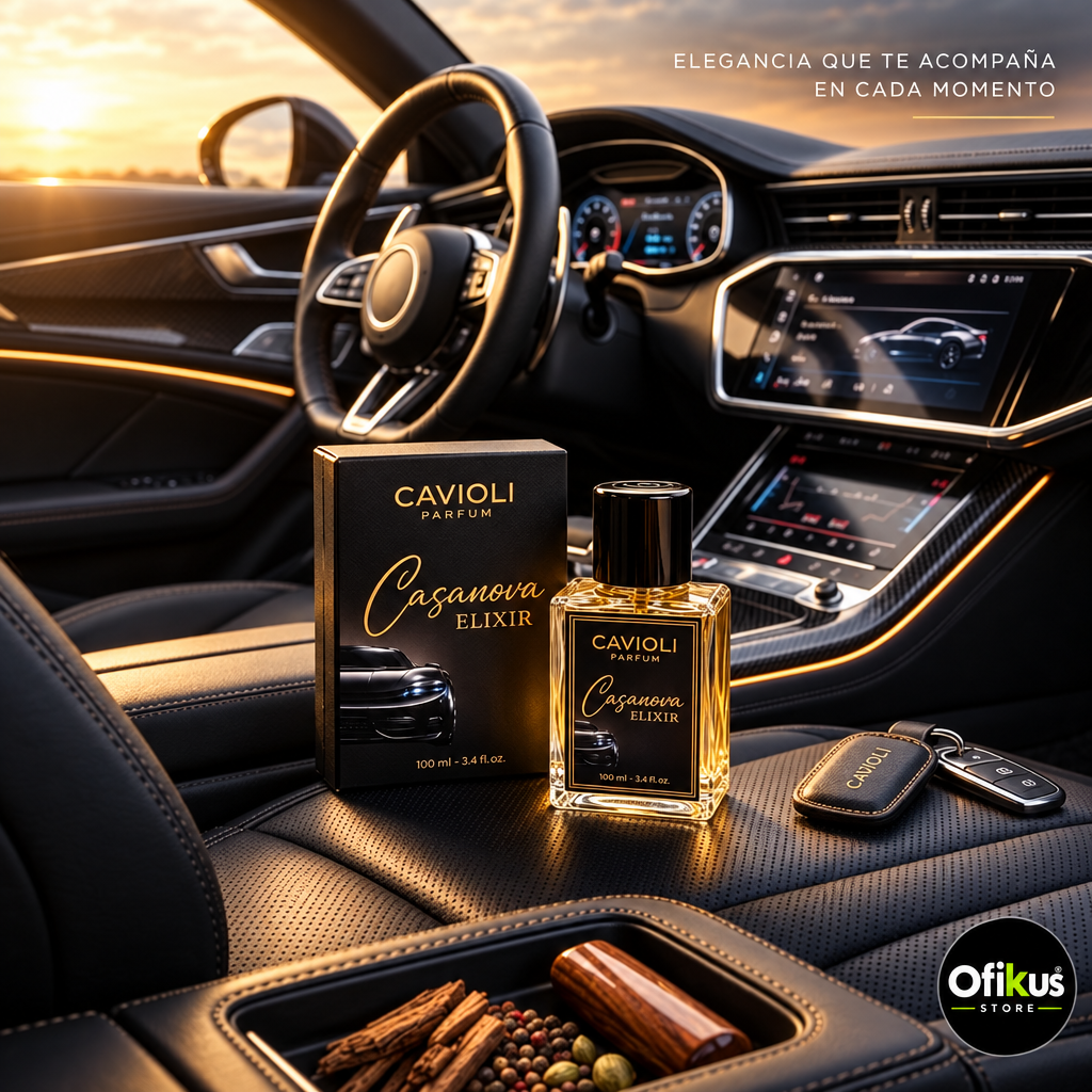 Casanova interior auto con logo