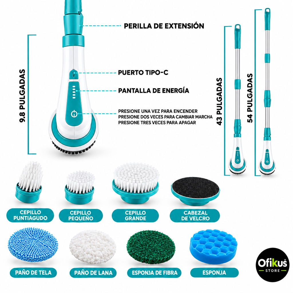 Cepillo accesorios