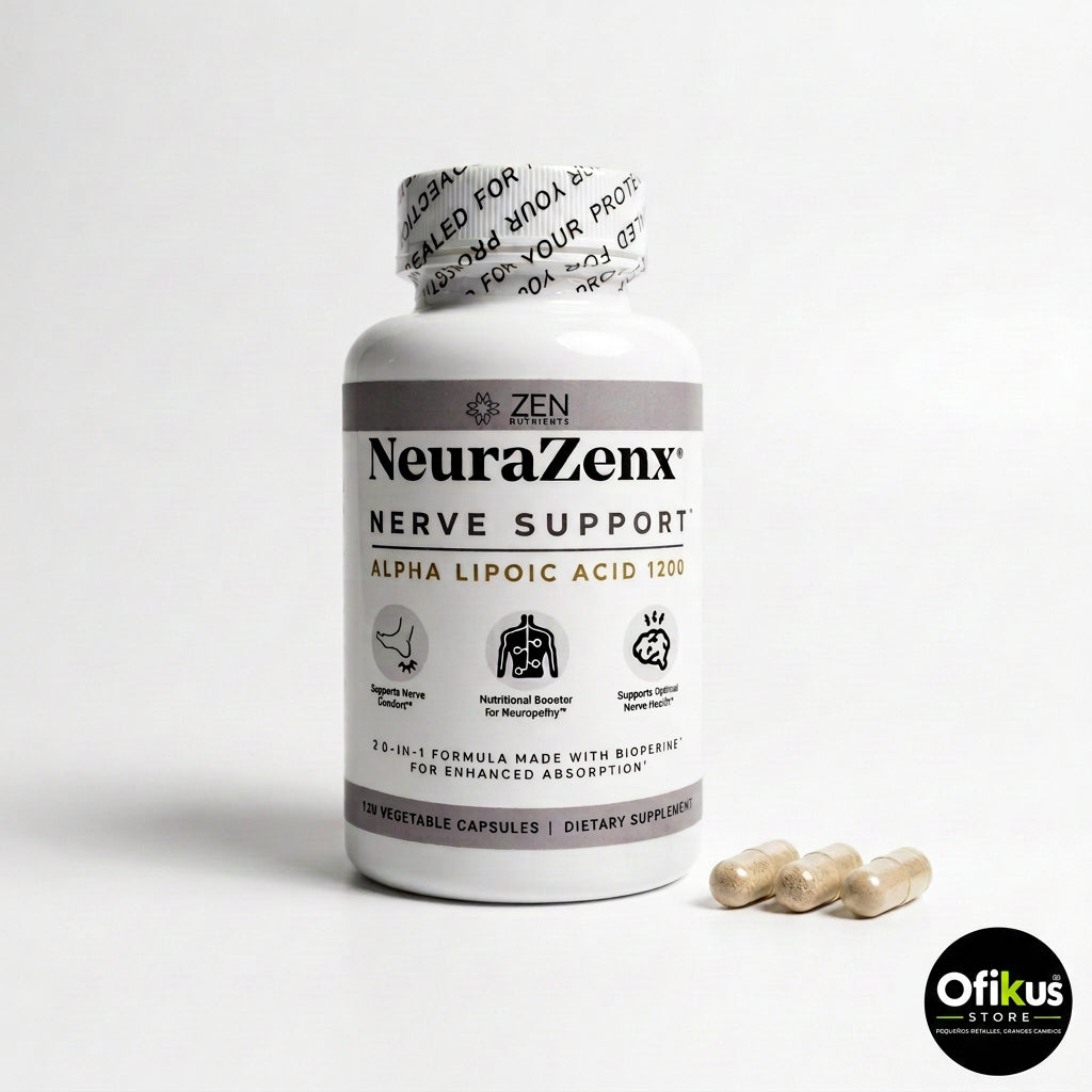 NeuraZenx Nerve Support – 60 cápsulas