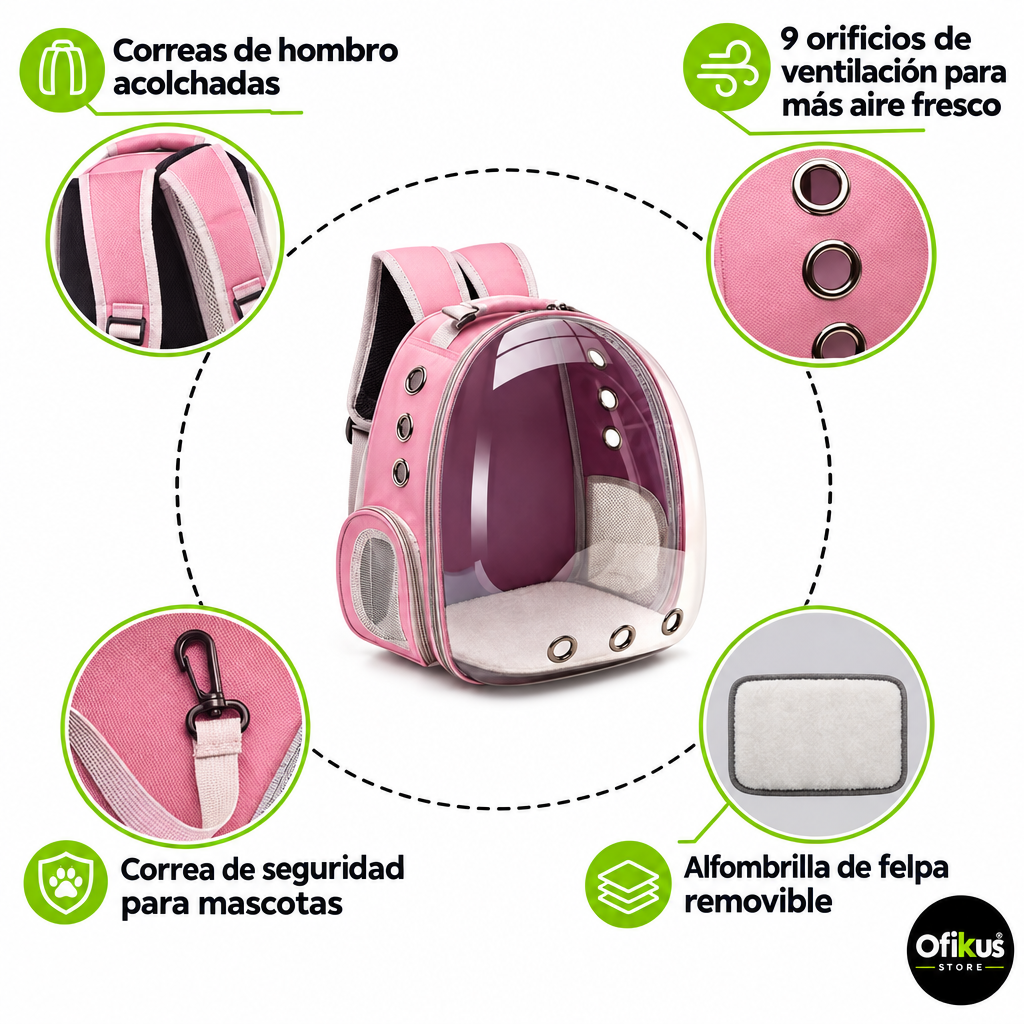 Mochila infografía