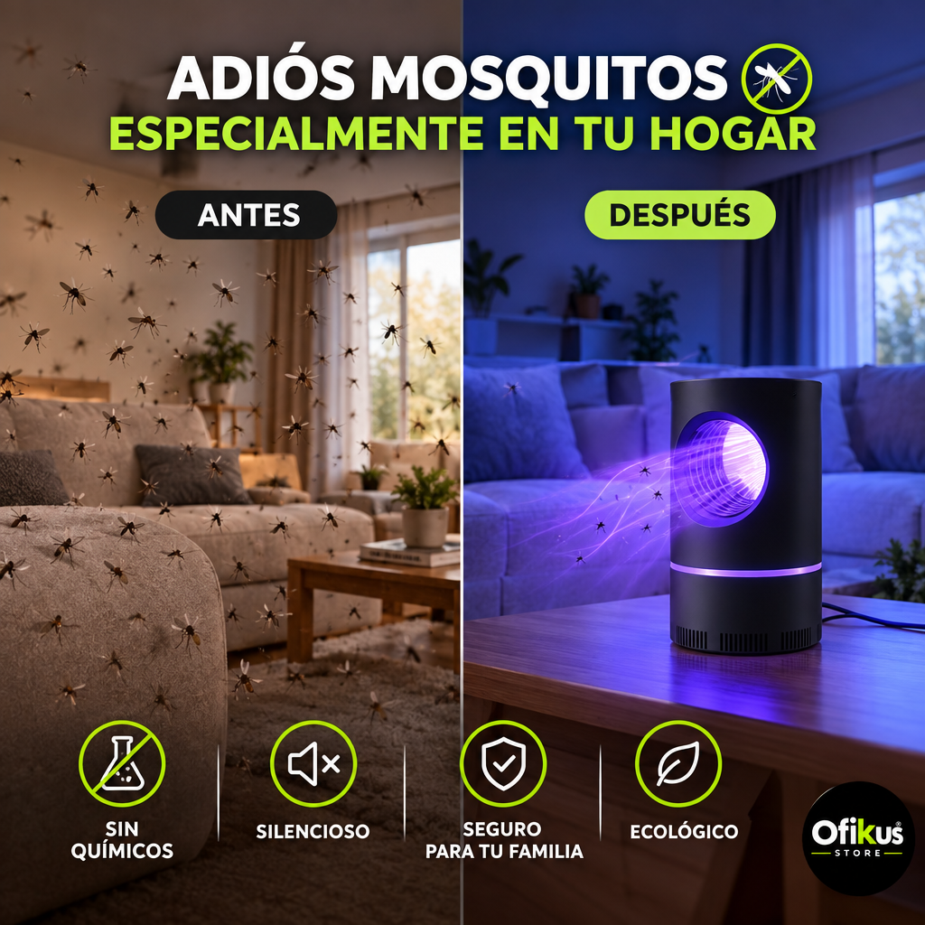 Mosquitos antes después