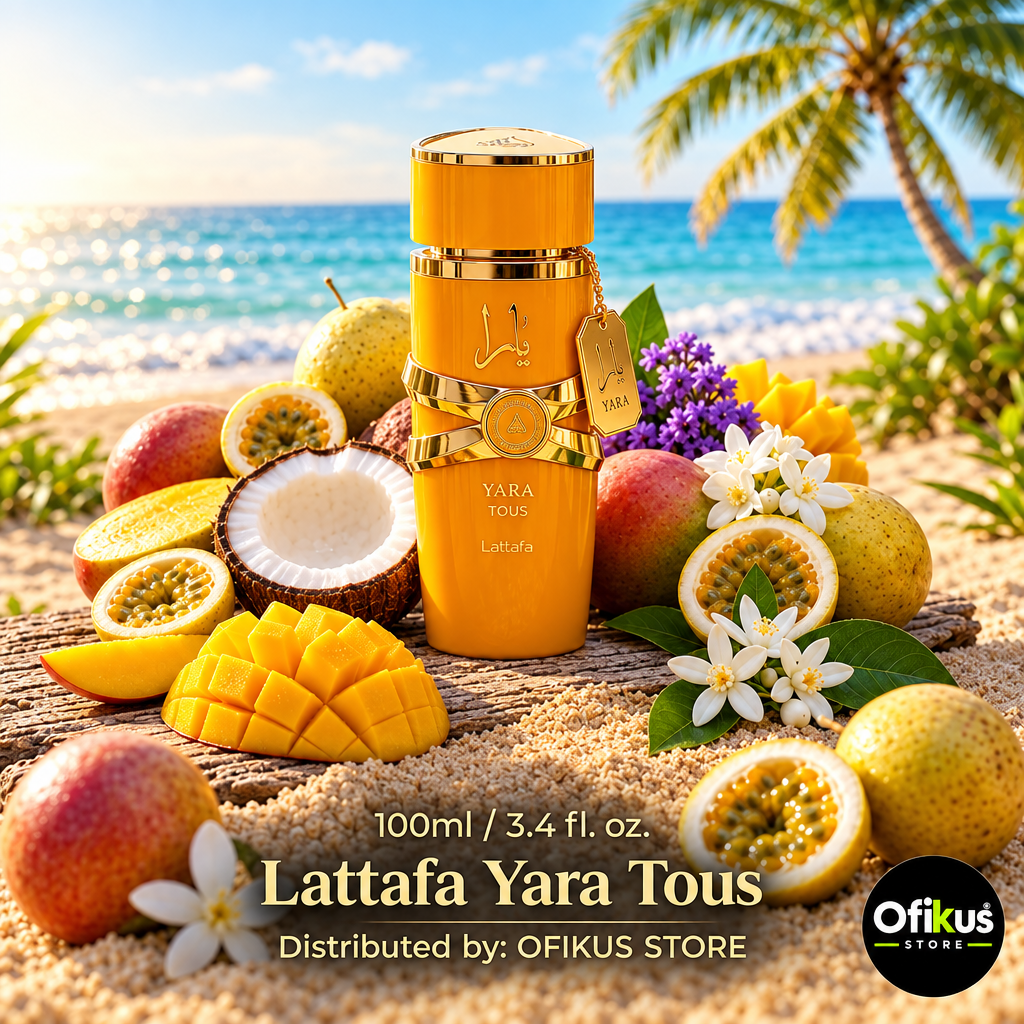Perfume Yara Tous con logo Ofikus