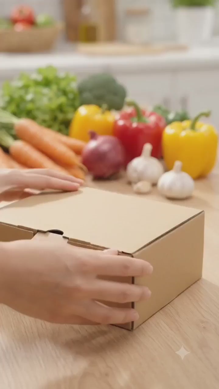 Picador y Cortador de Verduras Multiuso 4 en 1 — Pica, Rebana y Ralla